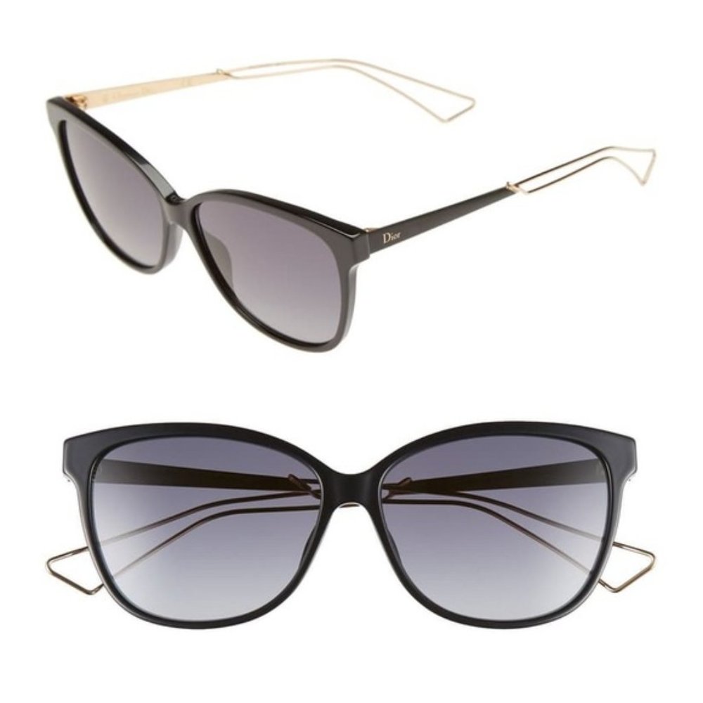 DIOR 'Confident 2' 57MM Square Sunglasses